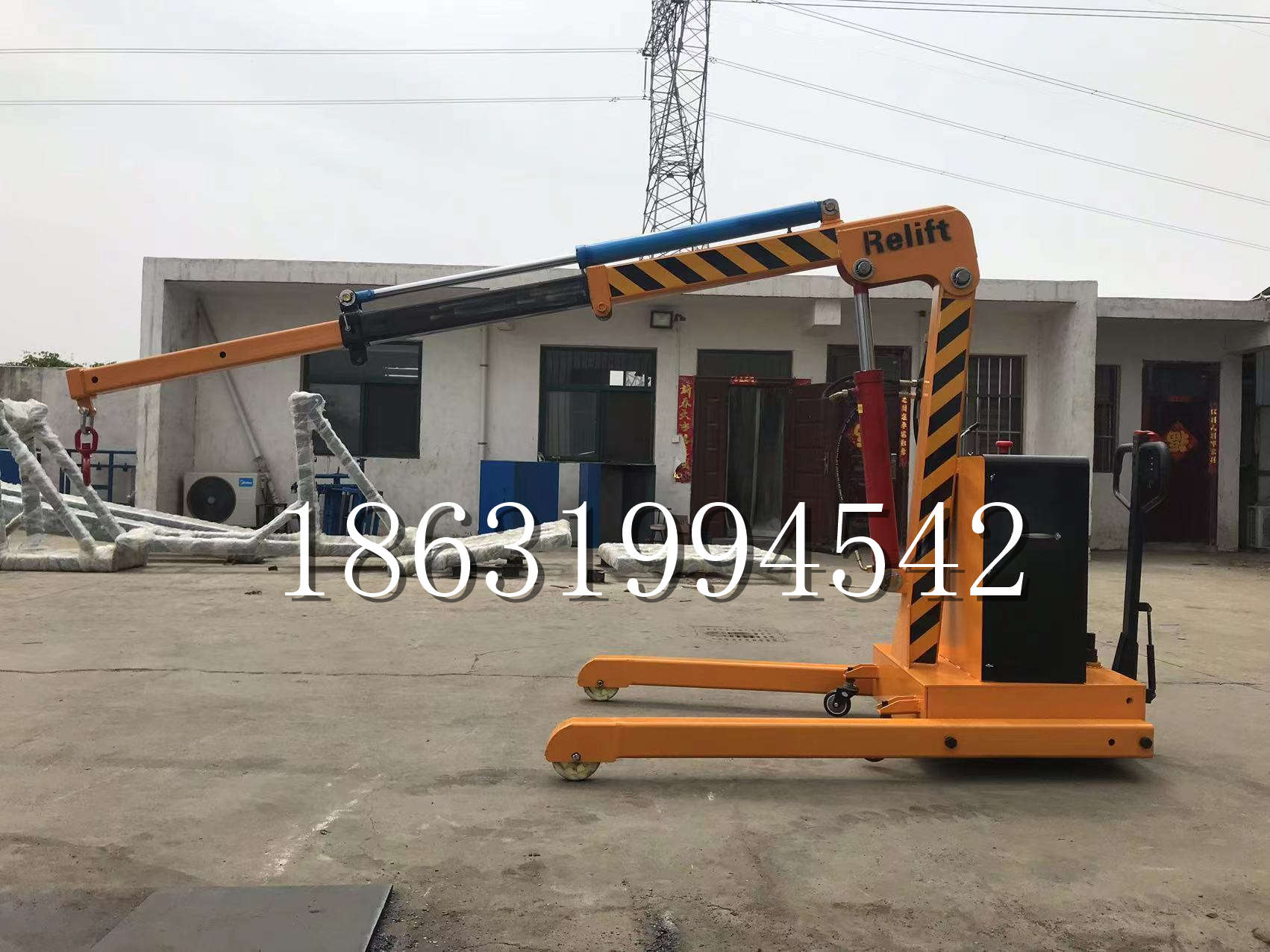 西湖乡久征定做3吨三轮随车吊 农用园林绿化移树吊 平板工程用小吊机